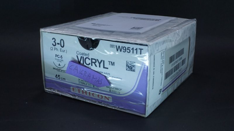 Coated Vicryl 3-0 W9511T