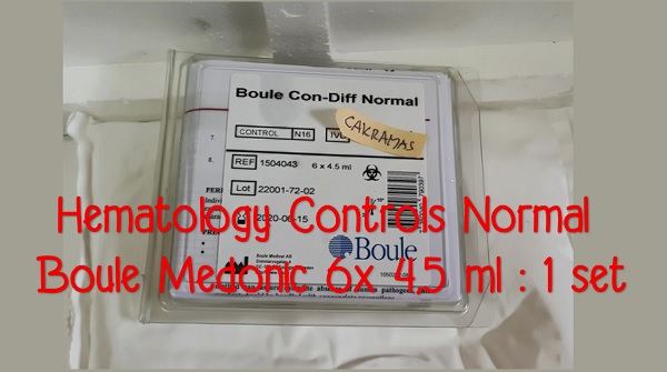 Hematology Controls Normal Boule Medonic 6x 4,5 ml